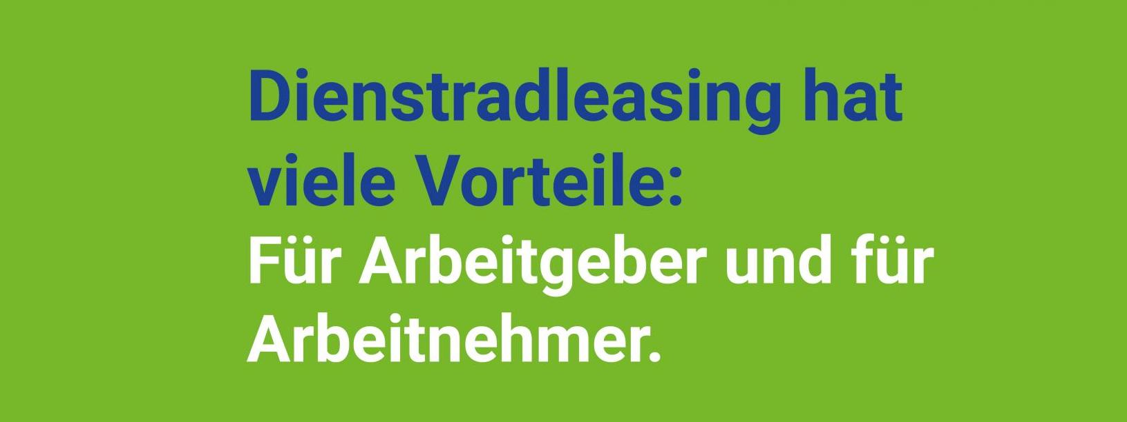 Dienstradleasing hat viele Vorteile für Arbeitgeber und für Arbeitnehmer
