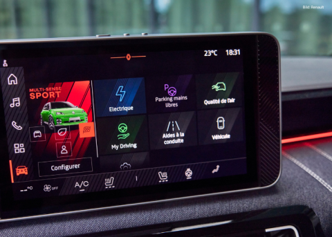 Renault R5 Electric Display