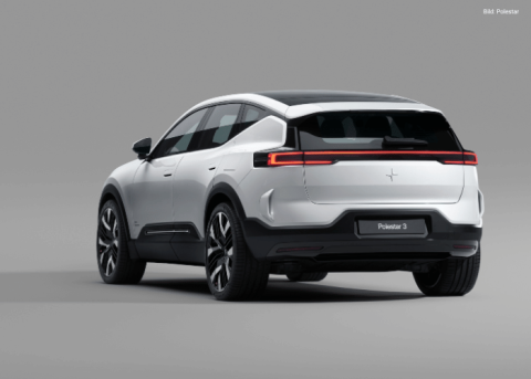 Polestar 3 hinten seitlich