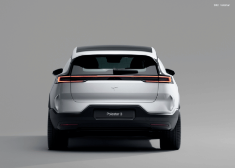 Polestar 3 von hinten