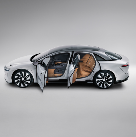 Lucid Air innen