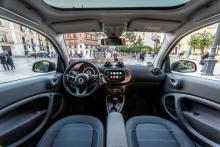 smart EQ fortwo Innenraum