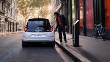 Renault Twingo Electric wird geladen