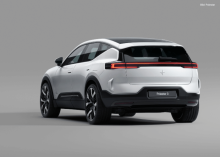 Polestar 3 hinten seitlich