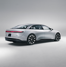 Lucid Air hinten
